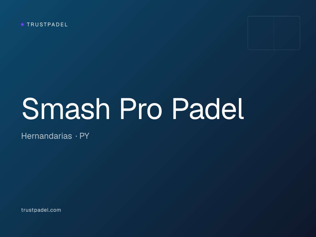 Smash Pro Padel padel club