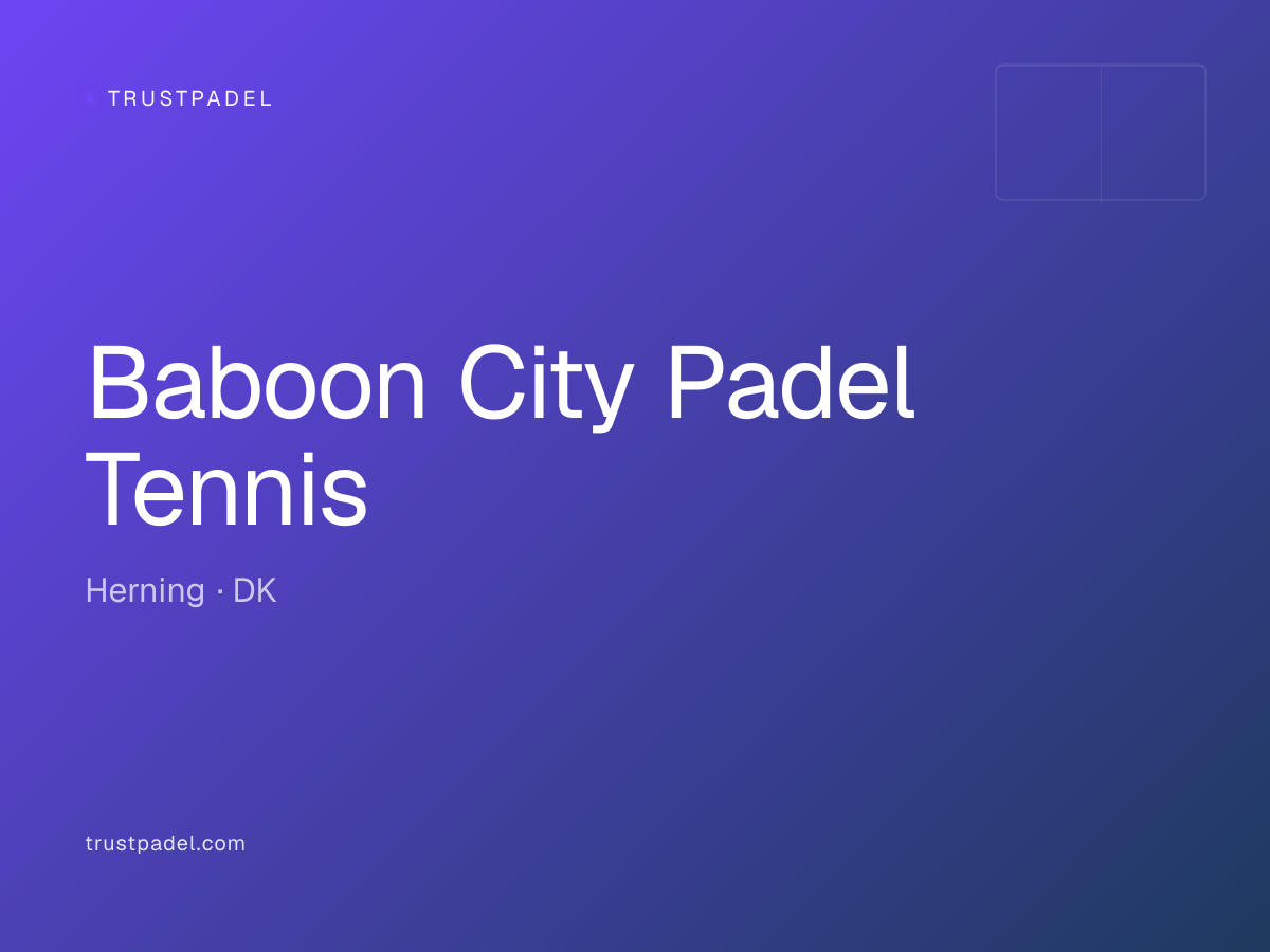 Baboon City Padel Tennis padel club
