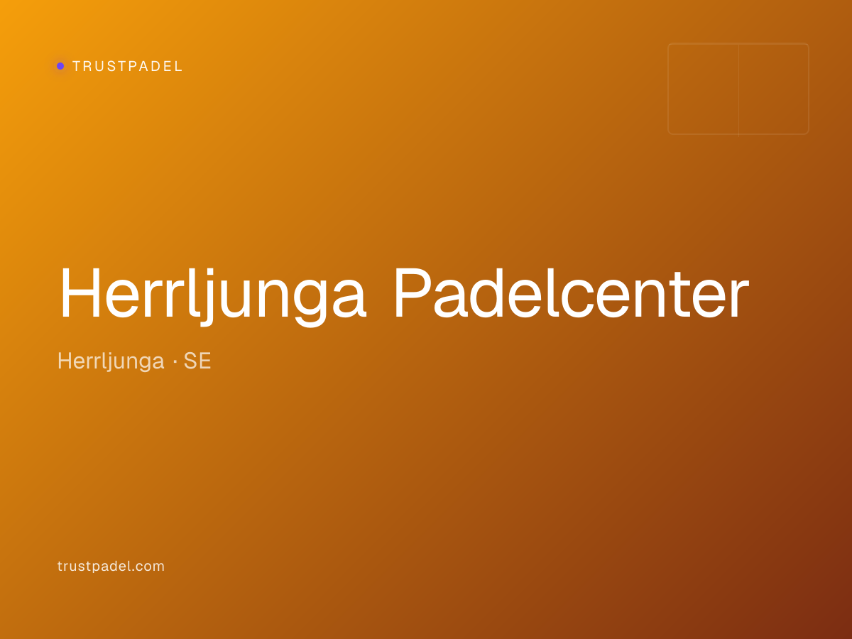 Herrljunga Padelcenter padel club