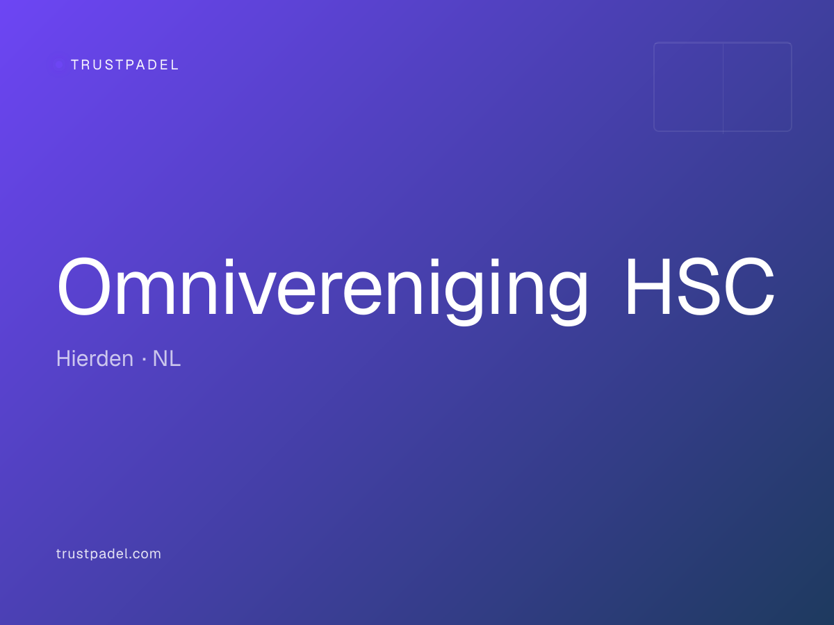 Omnivereniging HSC padel club