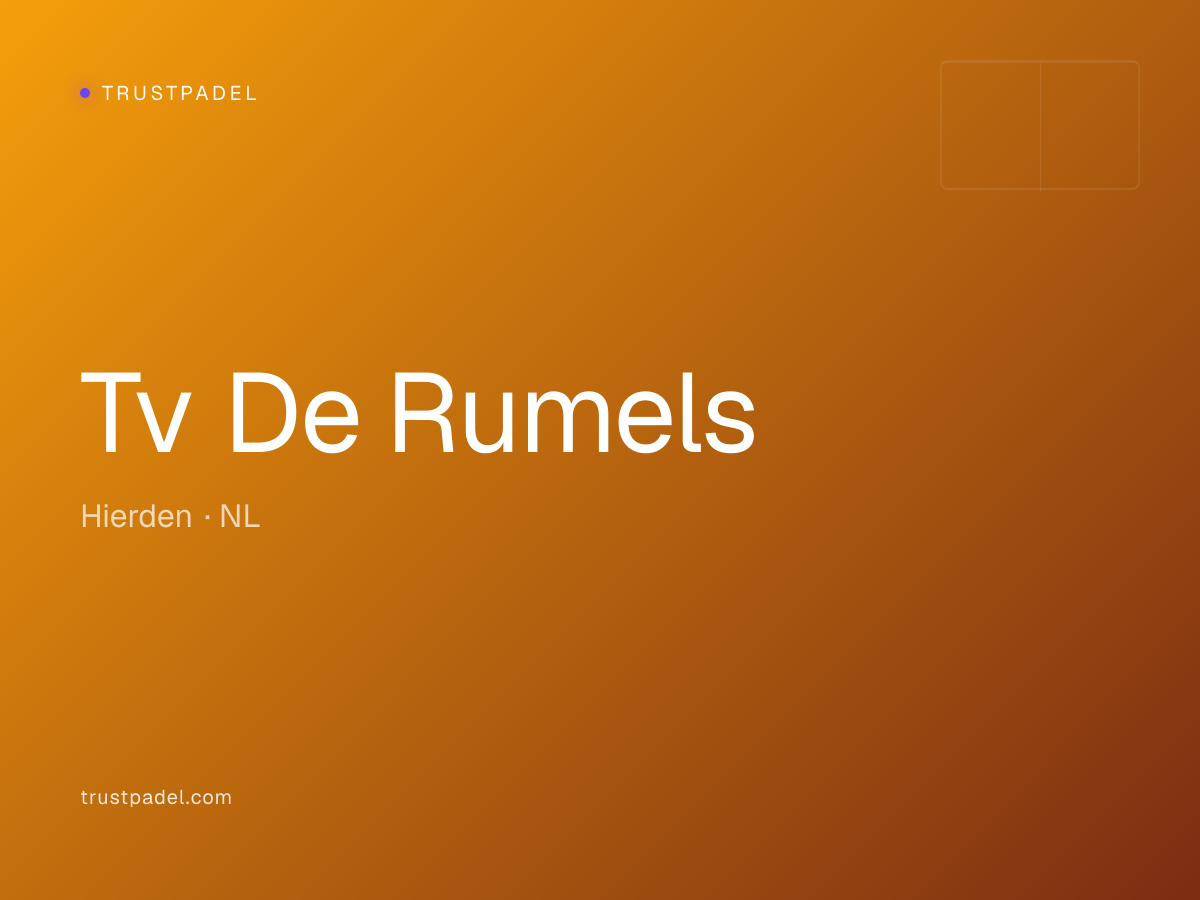 Tv De Rumels padel club