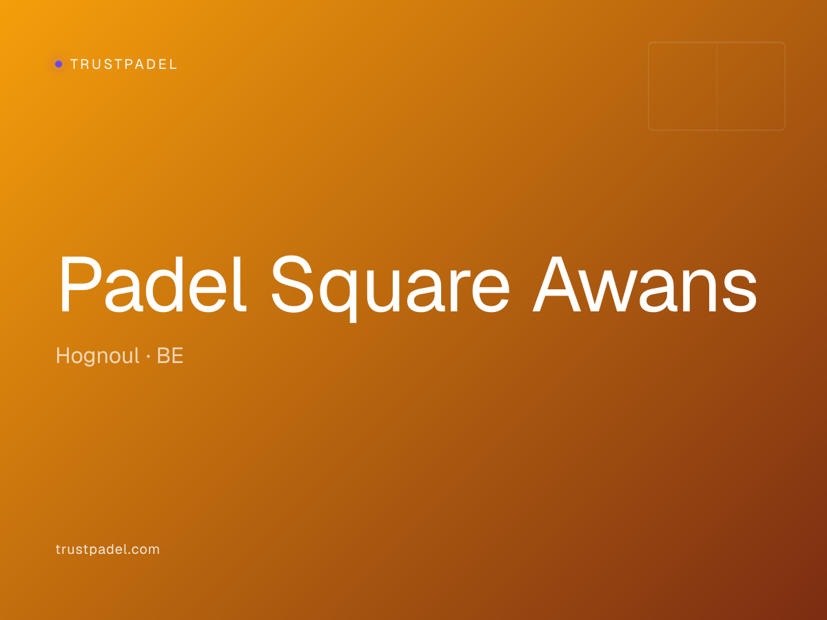 Padel Square Awans padel club