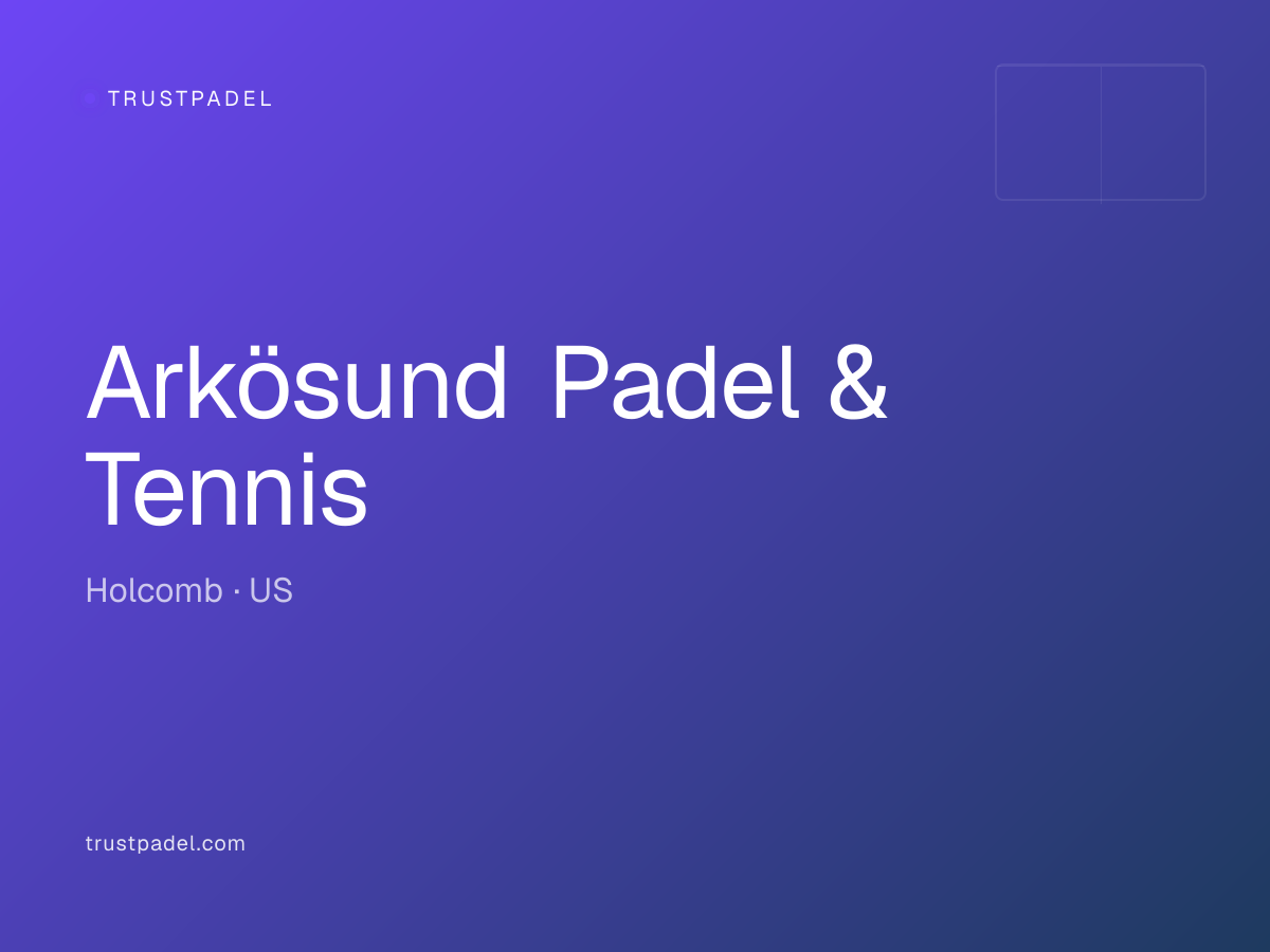 Arkösund Padel & Tennis padel club