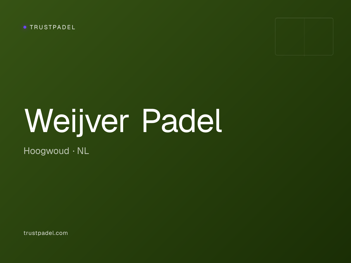 Weijver Padel padel club