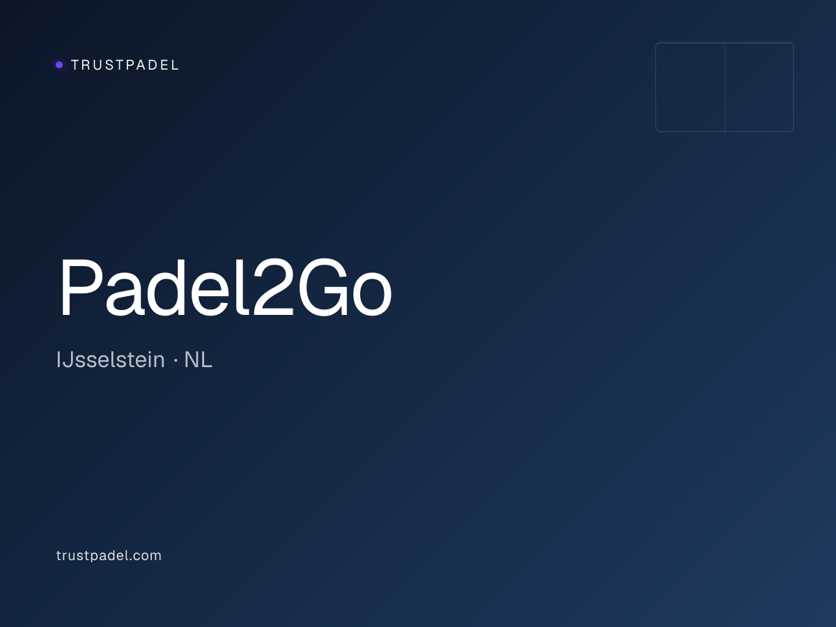 Padel2Go padel club