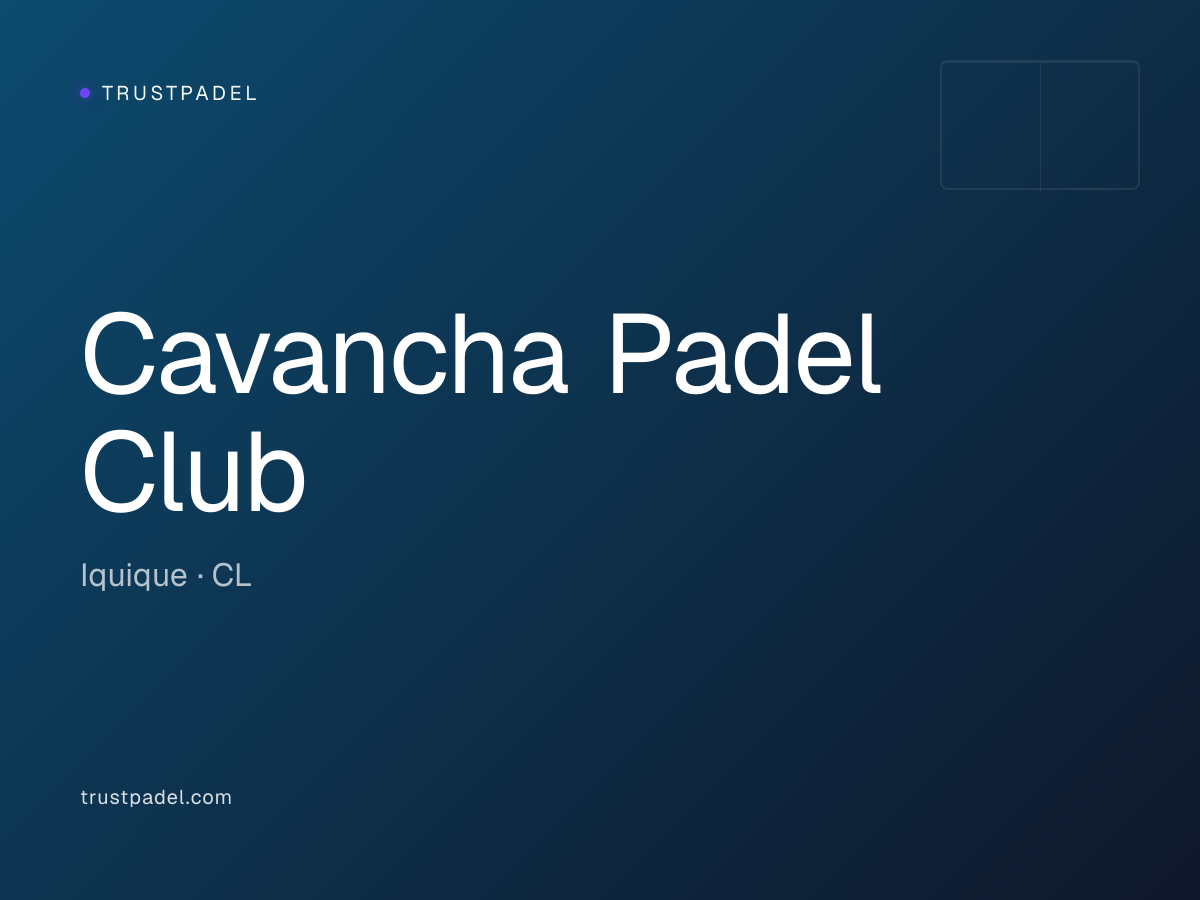 Cavancha Padel Club padel club