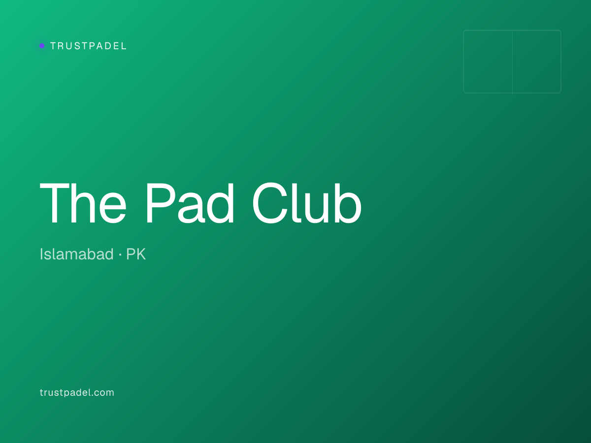 The Pad Club padel club