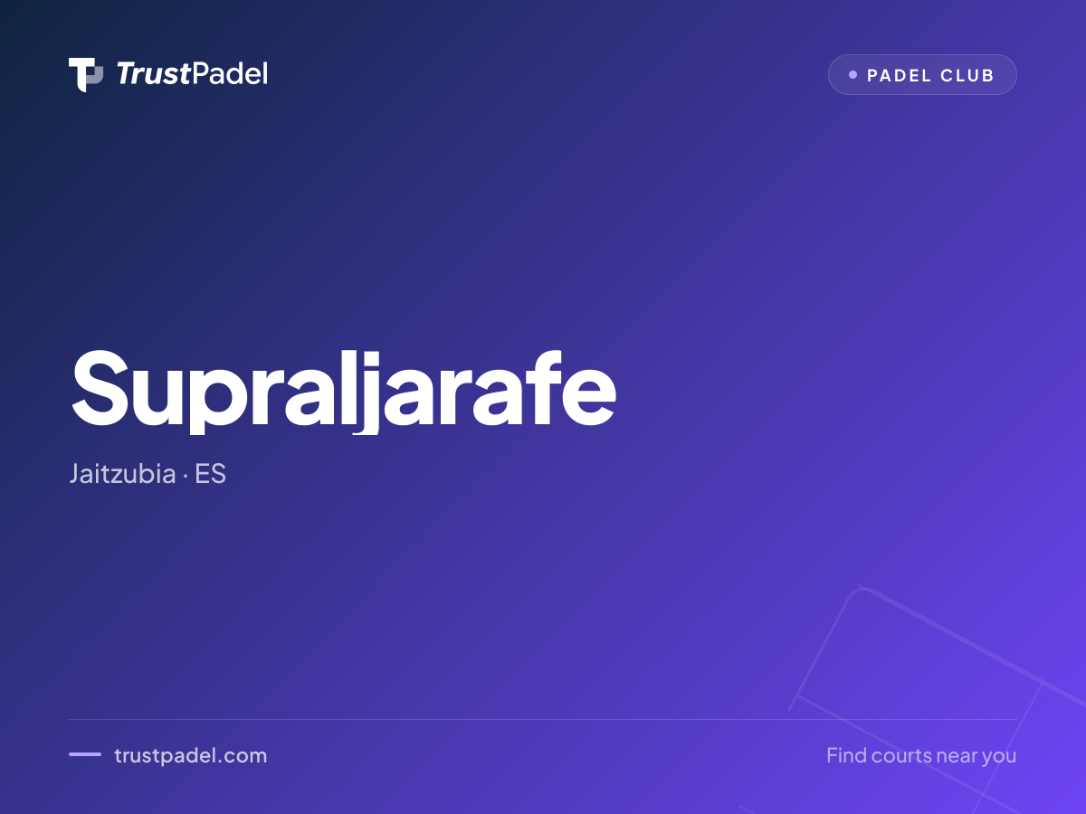 Supraljarafe padel club