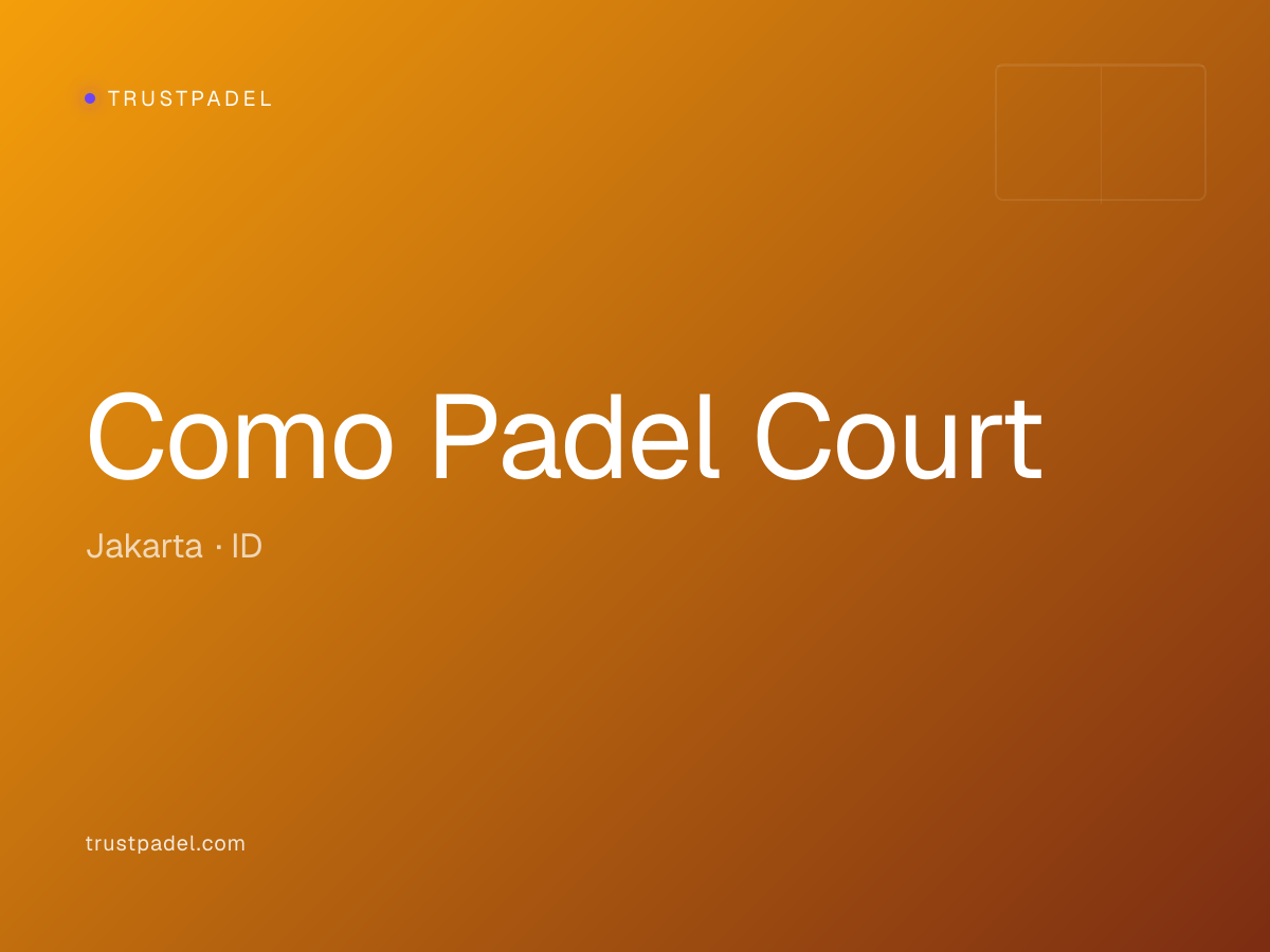 Como Padel Court padel club
