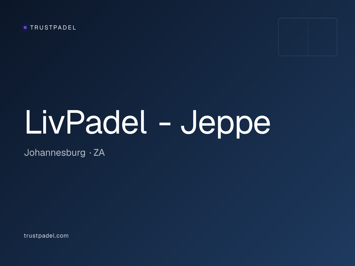 LivPadel - Jeppe padel club