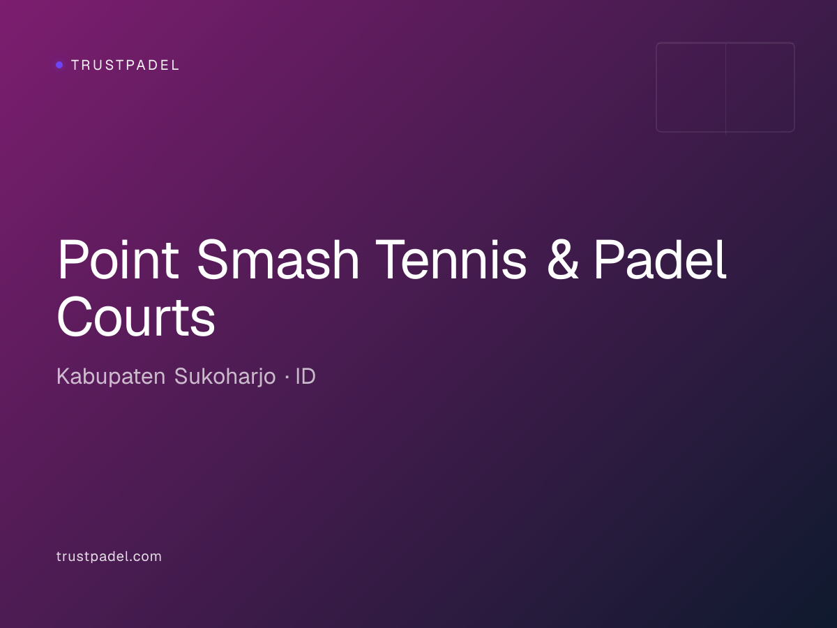 Point Smash Tennis & Padel Courts padel club