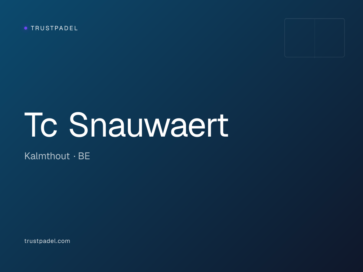 Tc Snauwaert padel club