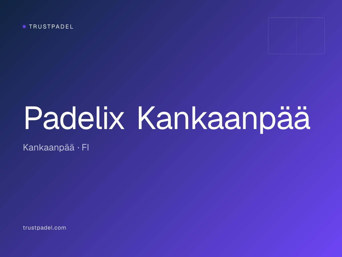 Padelix Kankaanpää padel club