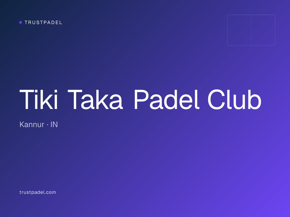 Tiki Taka Padel Club padel club