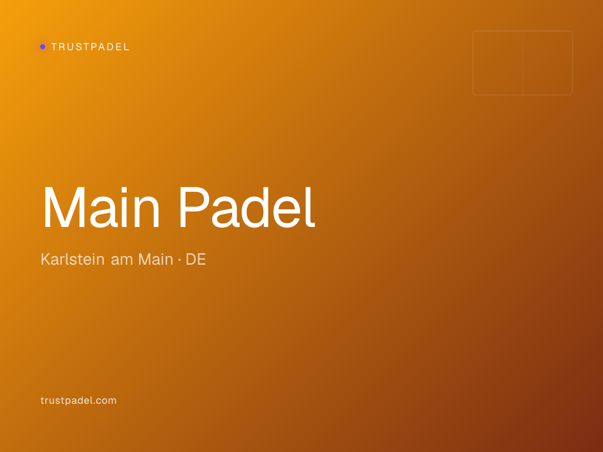 Main Padel padel club