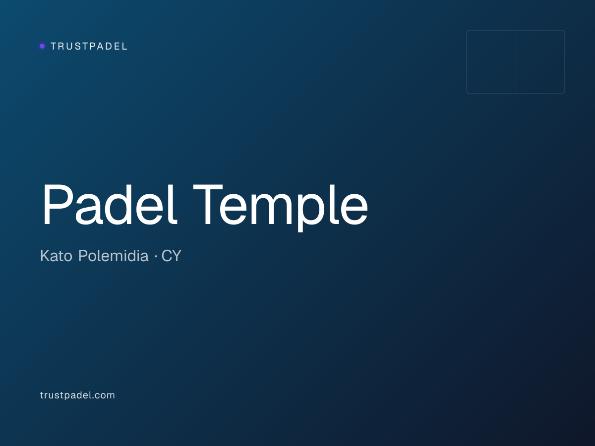 Padel Temple padel club