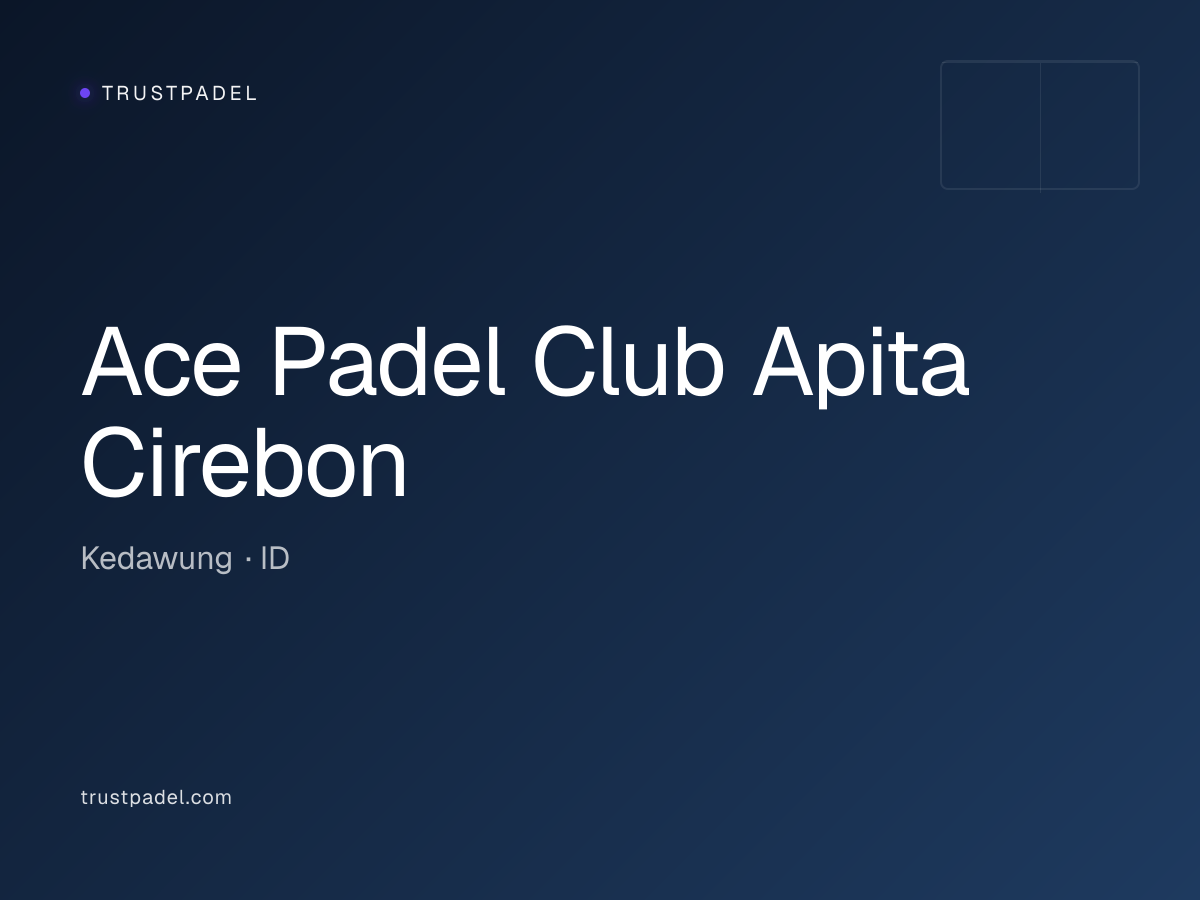 Ace Padel Club Apita Cirebon padel club
