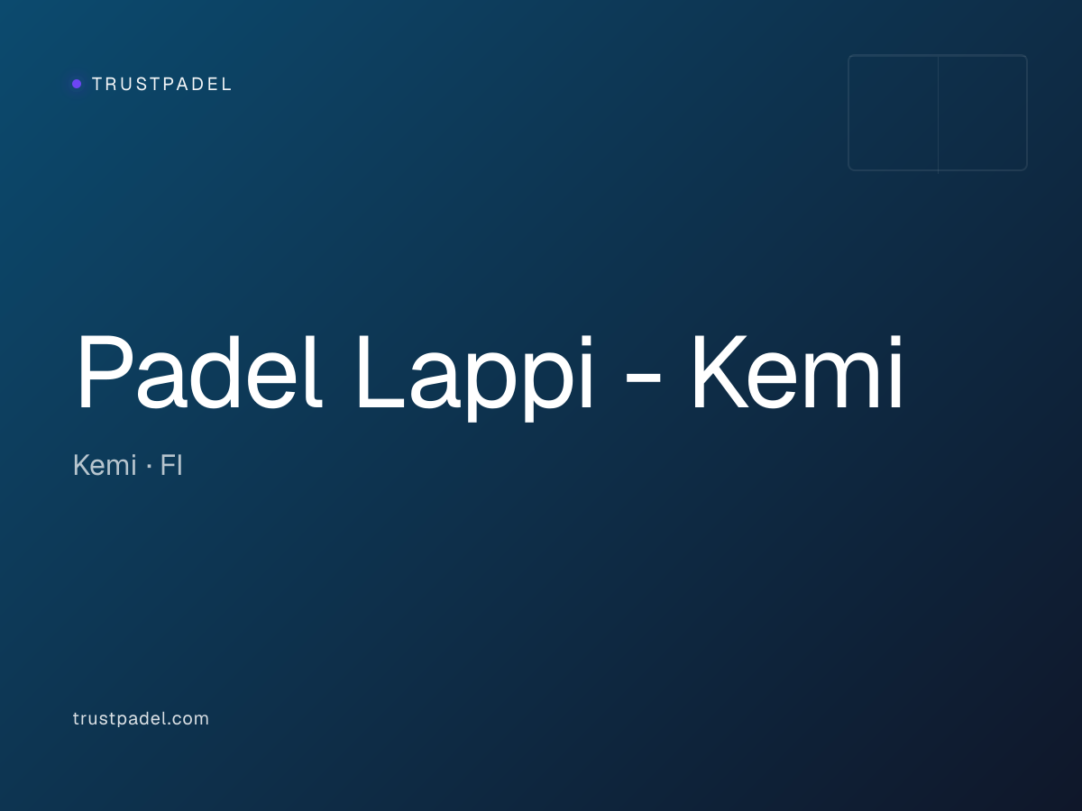 Padel Lappi - Kemi padel club