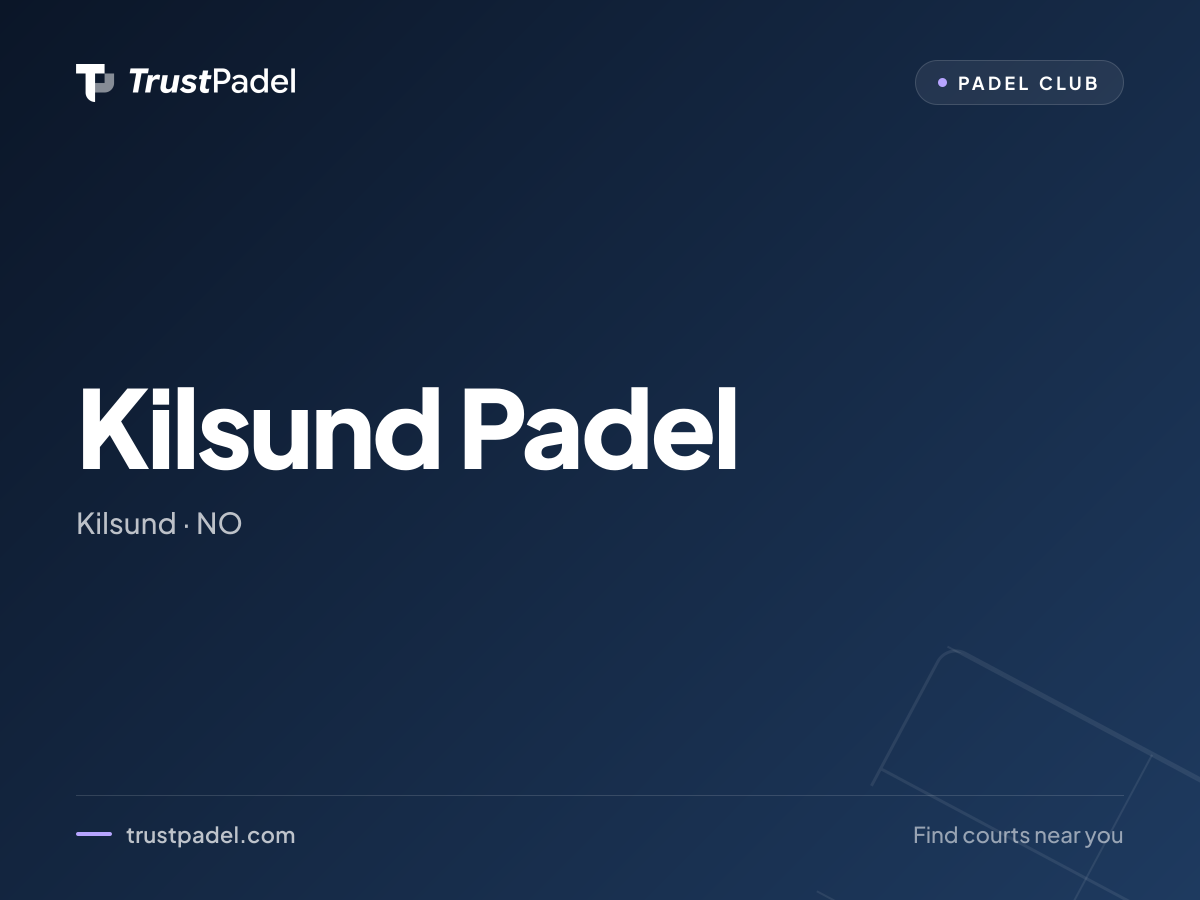 Kilsund Padel padel club