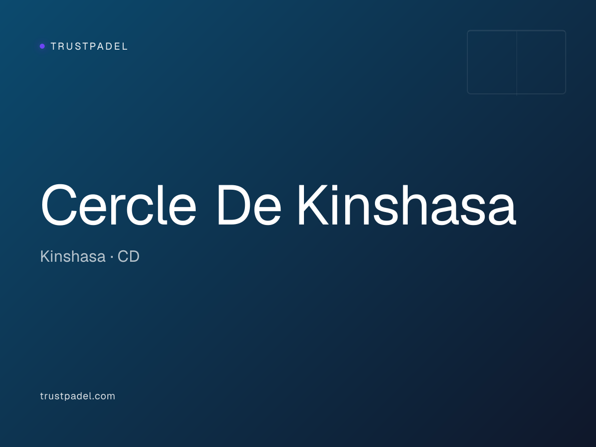 Cercle De Kinshasa padel club