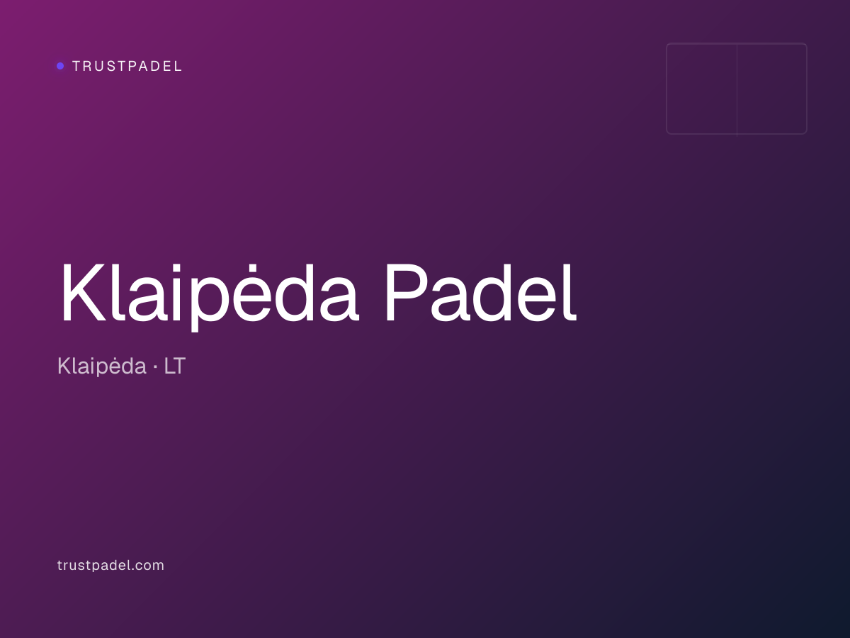 Klaipėda Padel padel club