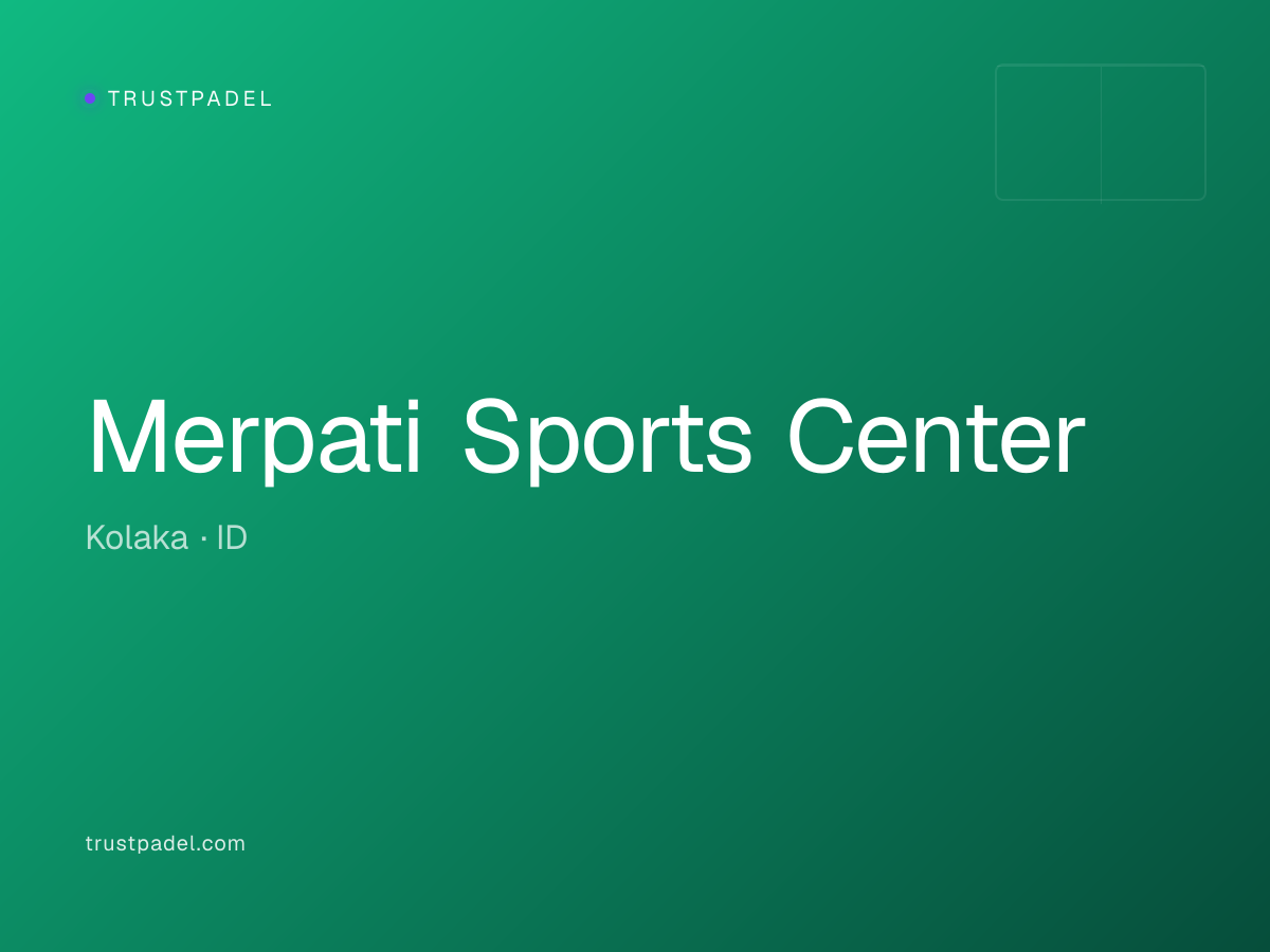 Merpati Sports Center padel club