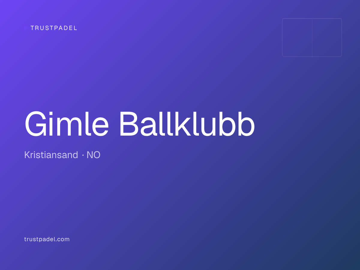 Gimle Ballklubb padel club