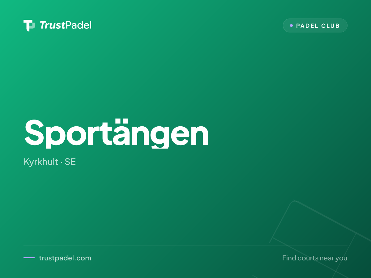 Sportängen padel club