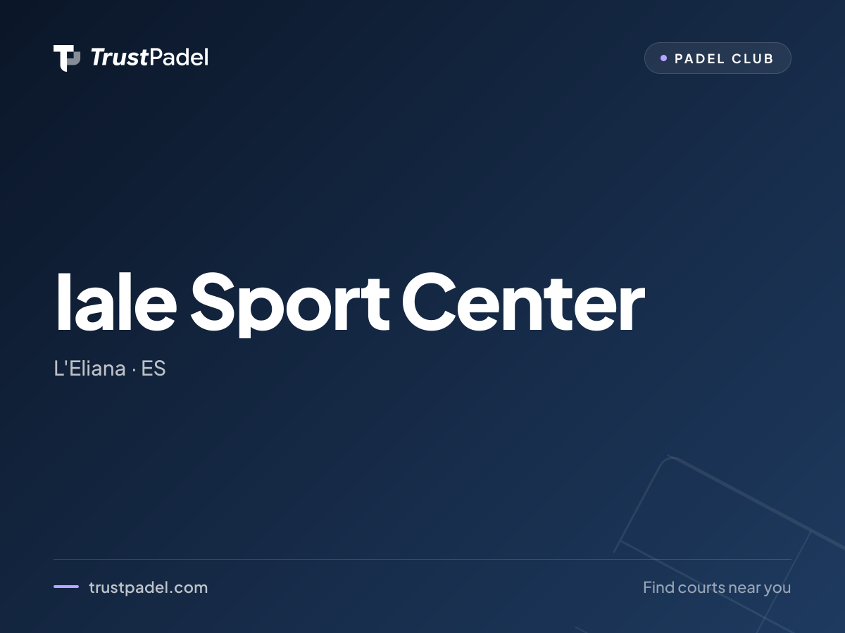 Iale Sport Center padel club