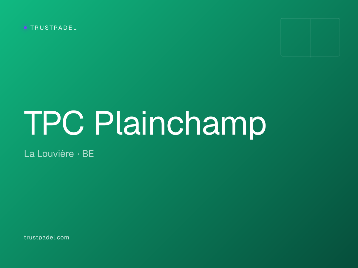 TPC Plainchamp padel club