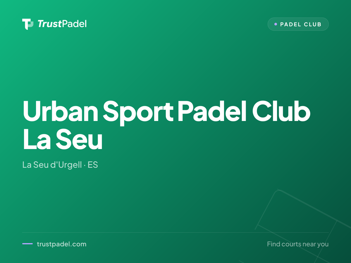 Urban Sport Padel Club La Seu padel club