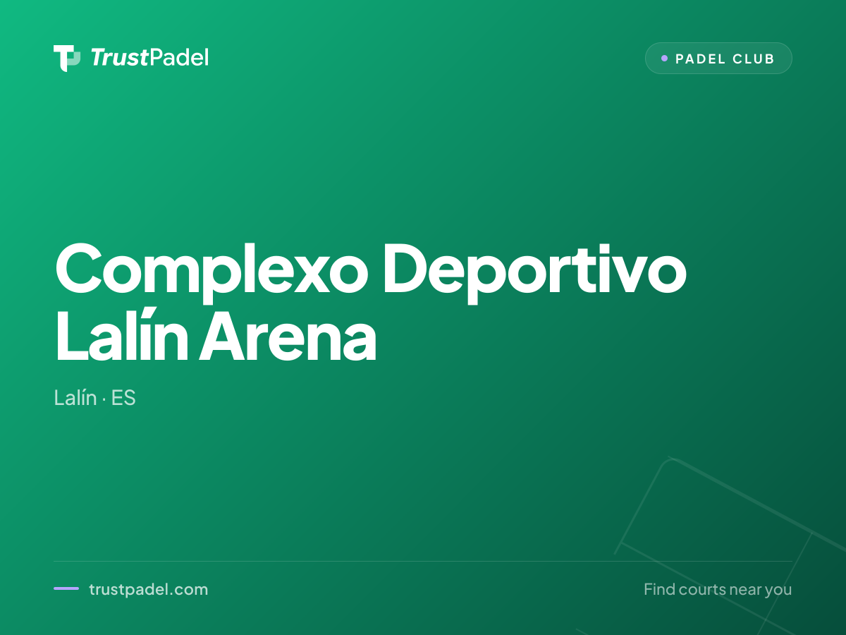 Complexo Deportivo Lalín Arena padel club