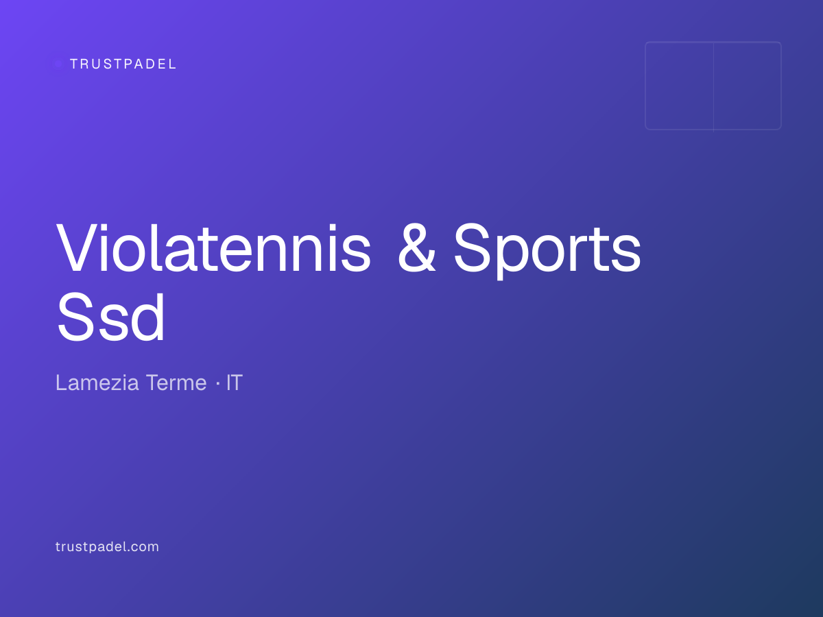 Violatennis & Sports Ssd padel club