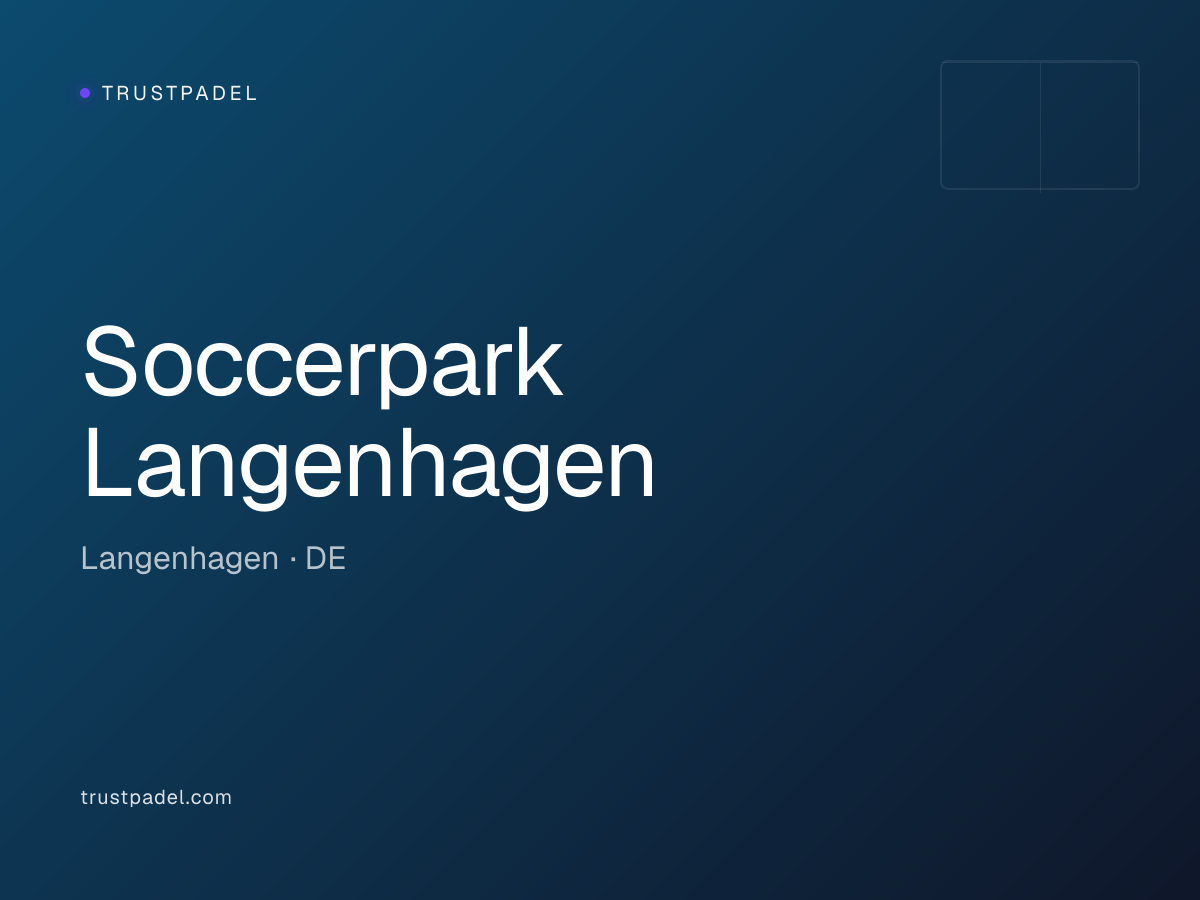 Soccerpark Langenhagen padel club