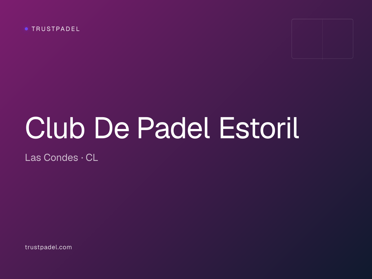 Club De Padel Estoril padel club