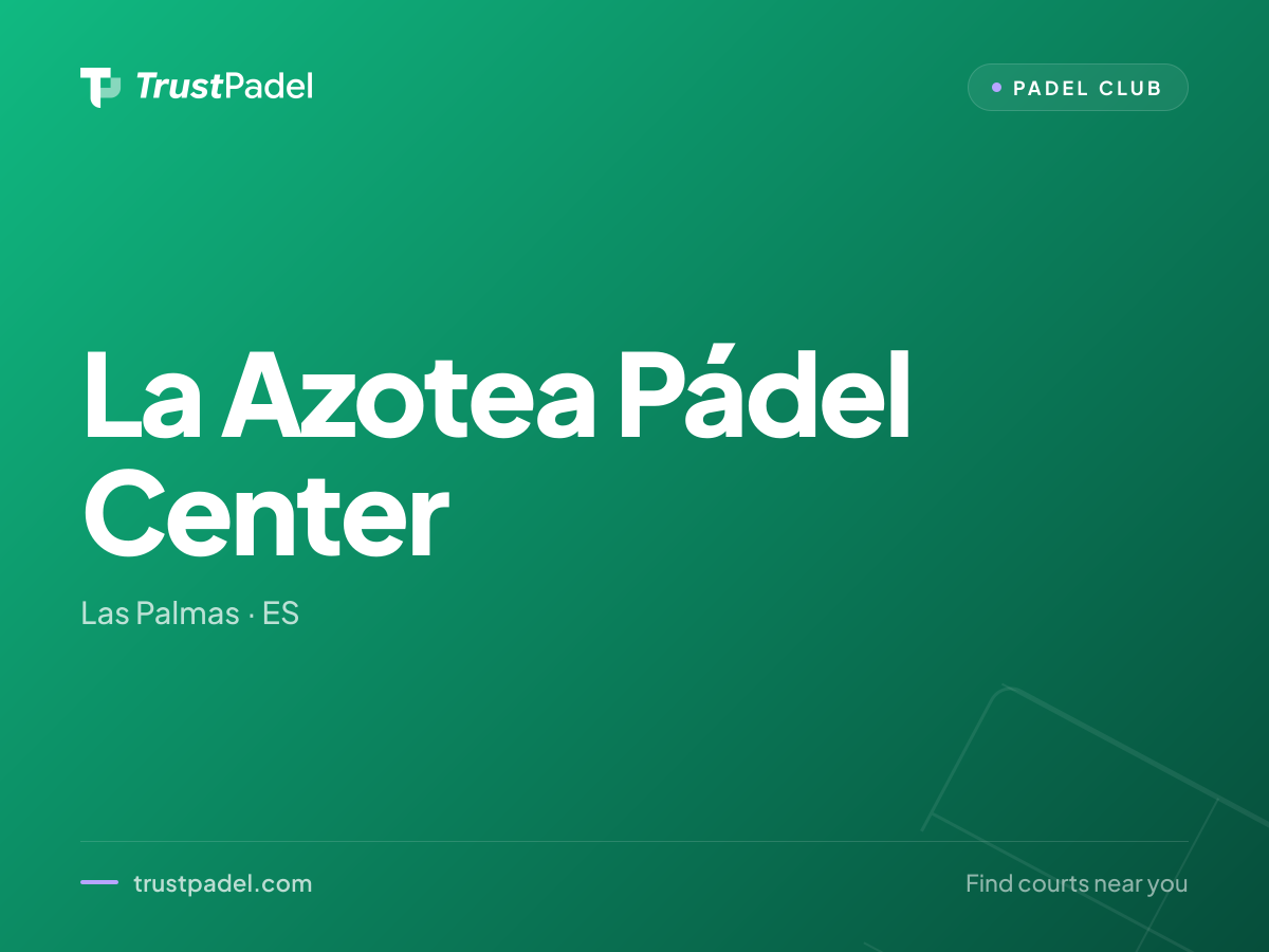 La Azotea Pádel Center padel club