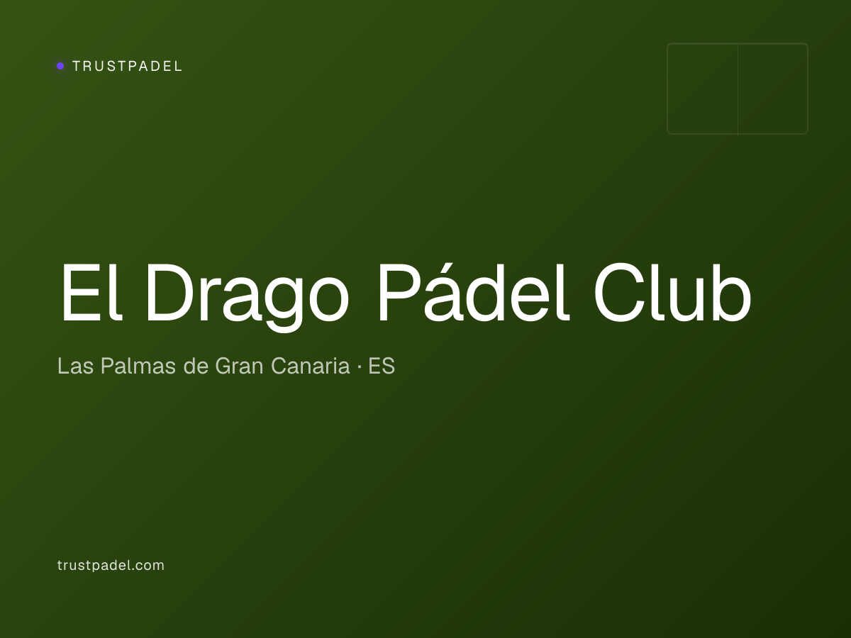 El Drago Pádel Club padel club