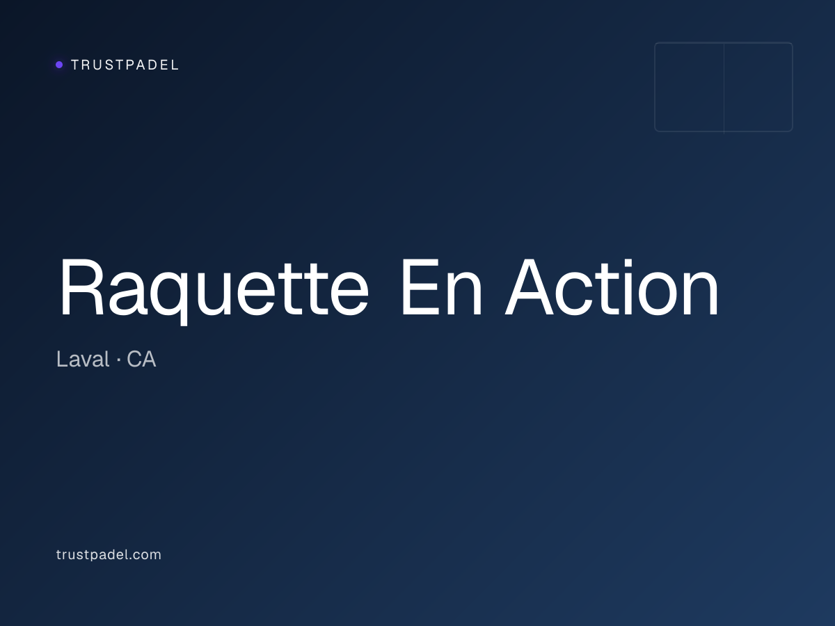 Raquette En Action padel club