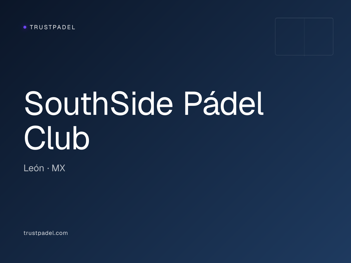 SouthSide Pádel Club padel club