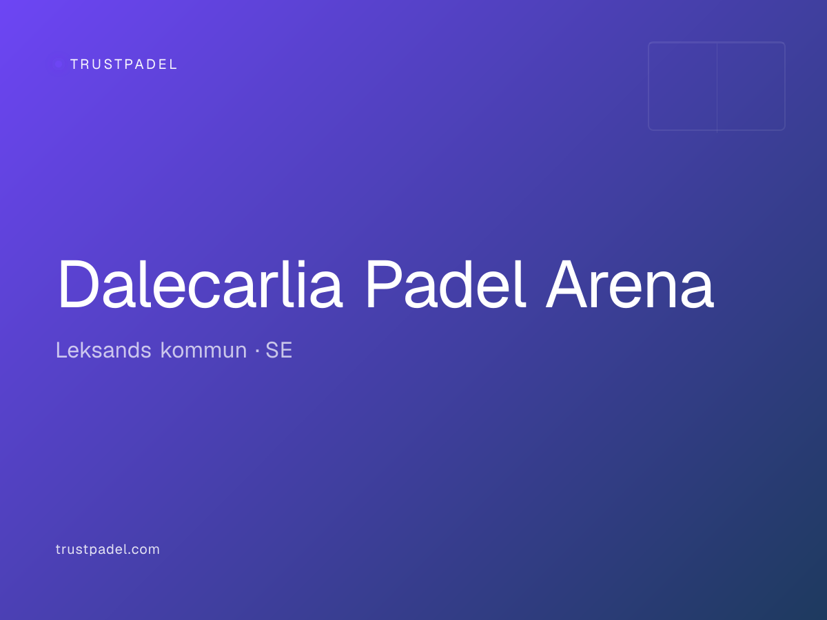 Dalecarlia Padel Arena padel club