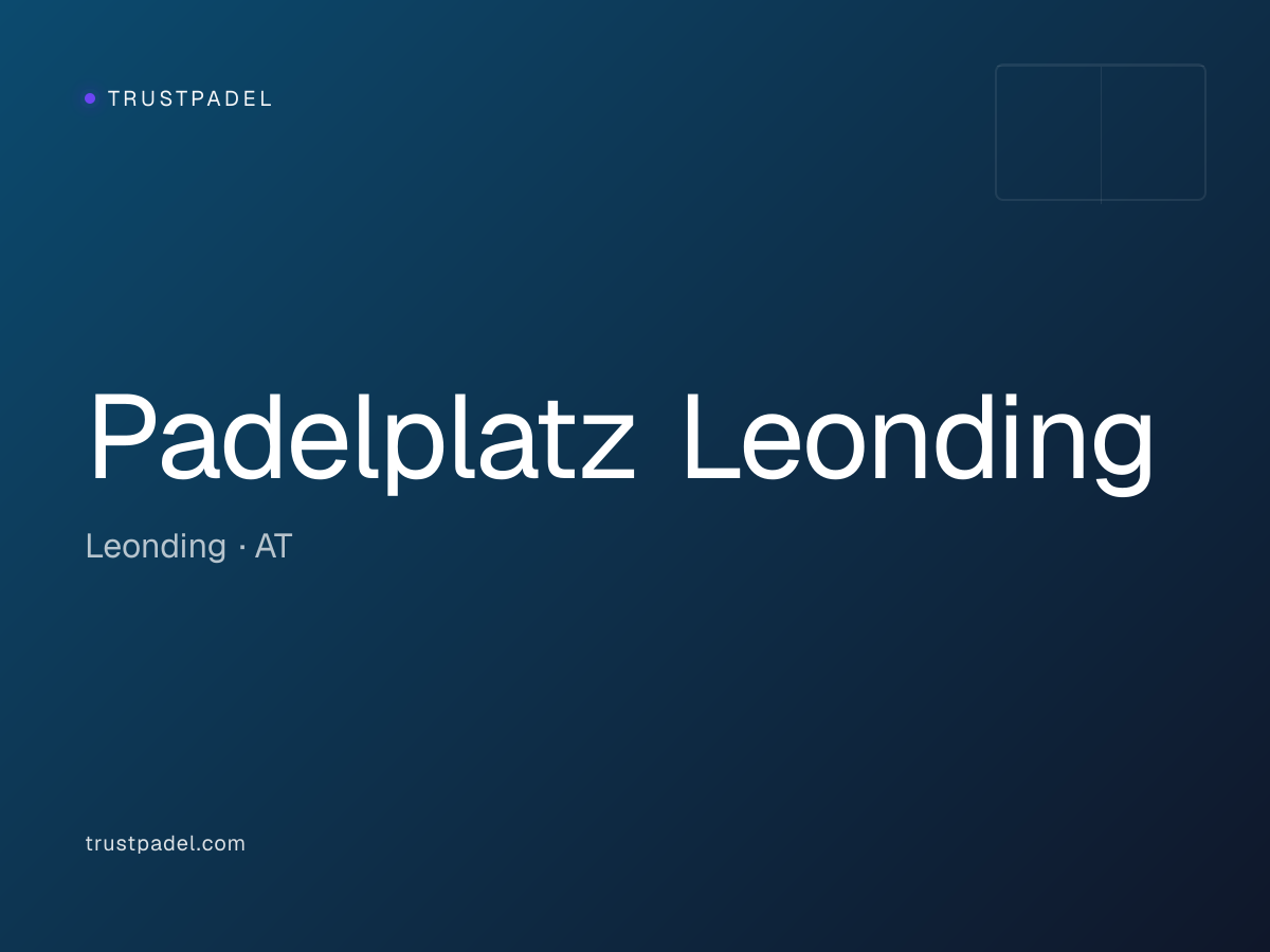 Padelplatz Leonding padel club