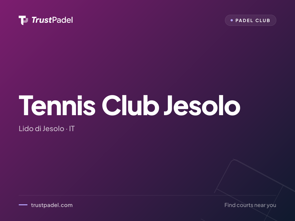 Tennis Club Jesolo padel club