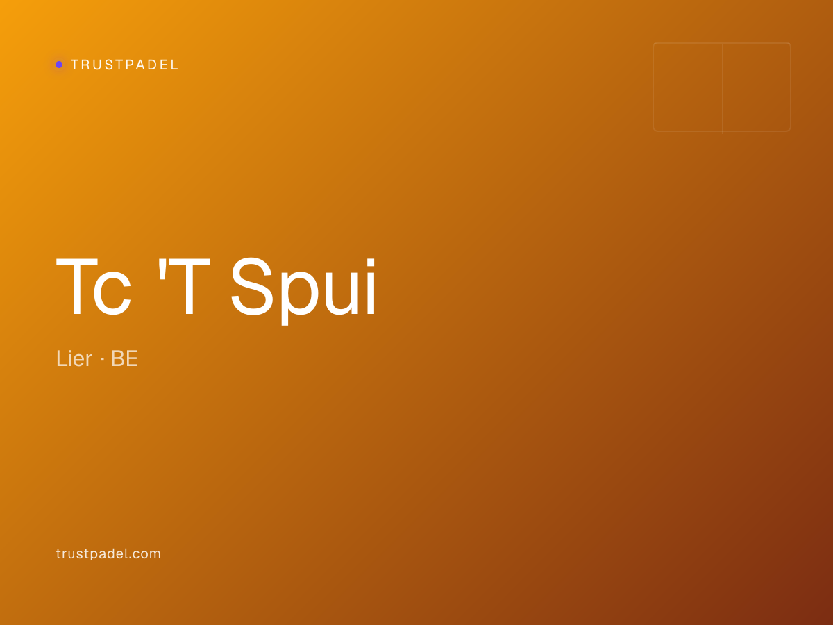 Tc 'T Spui padel club