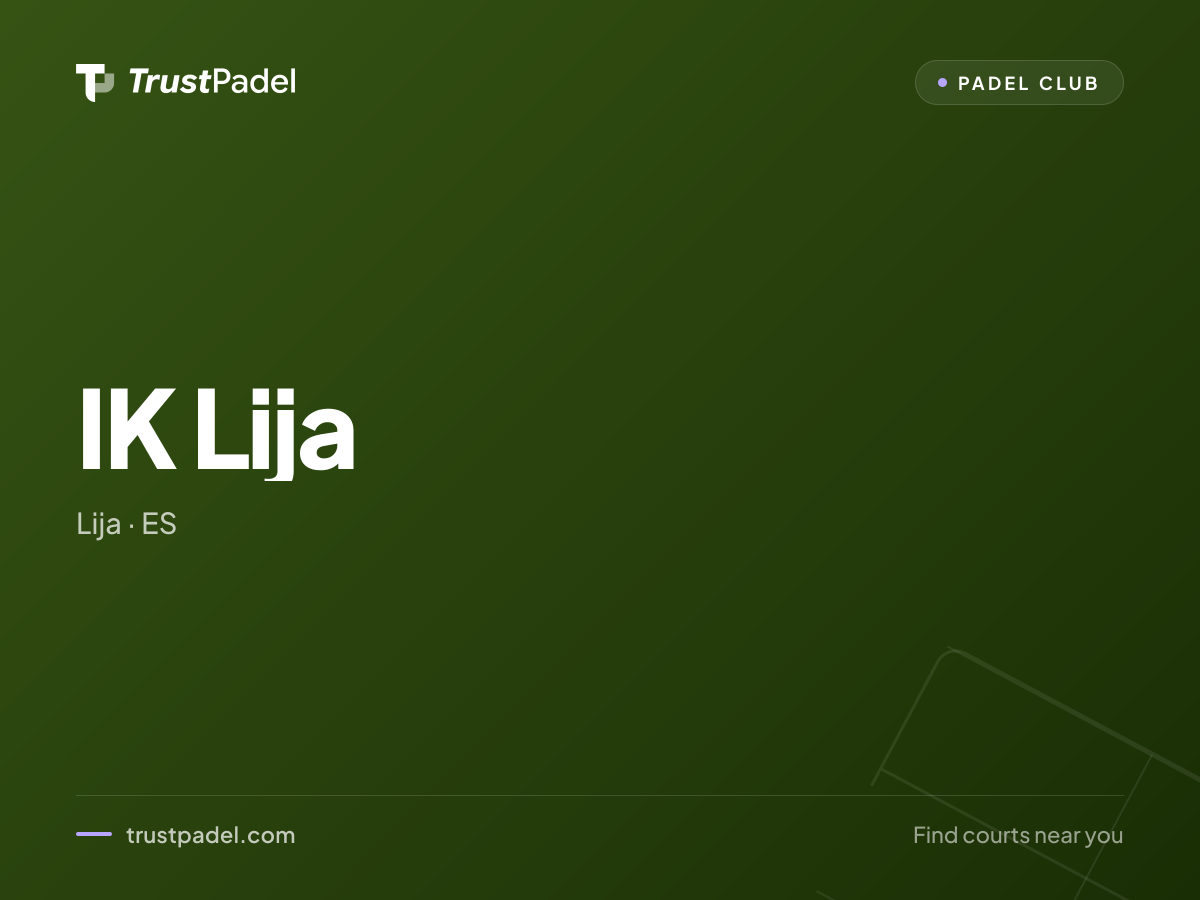 IK Lija padel club