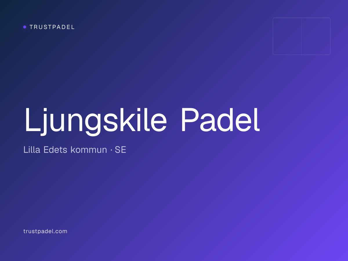 Ljungskile Padel padel club
