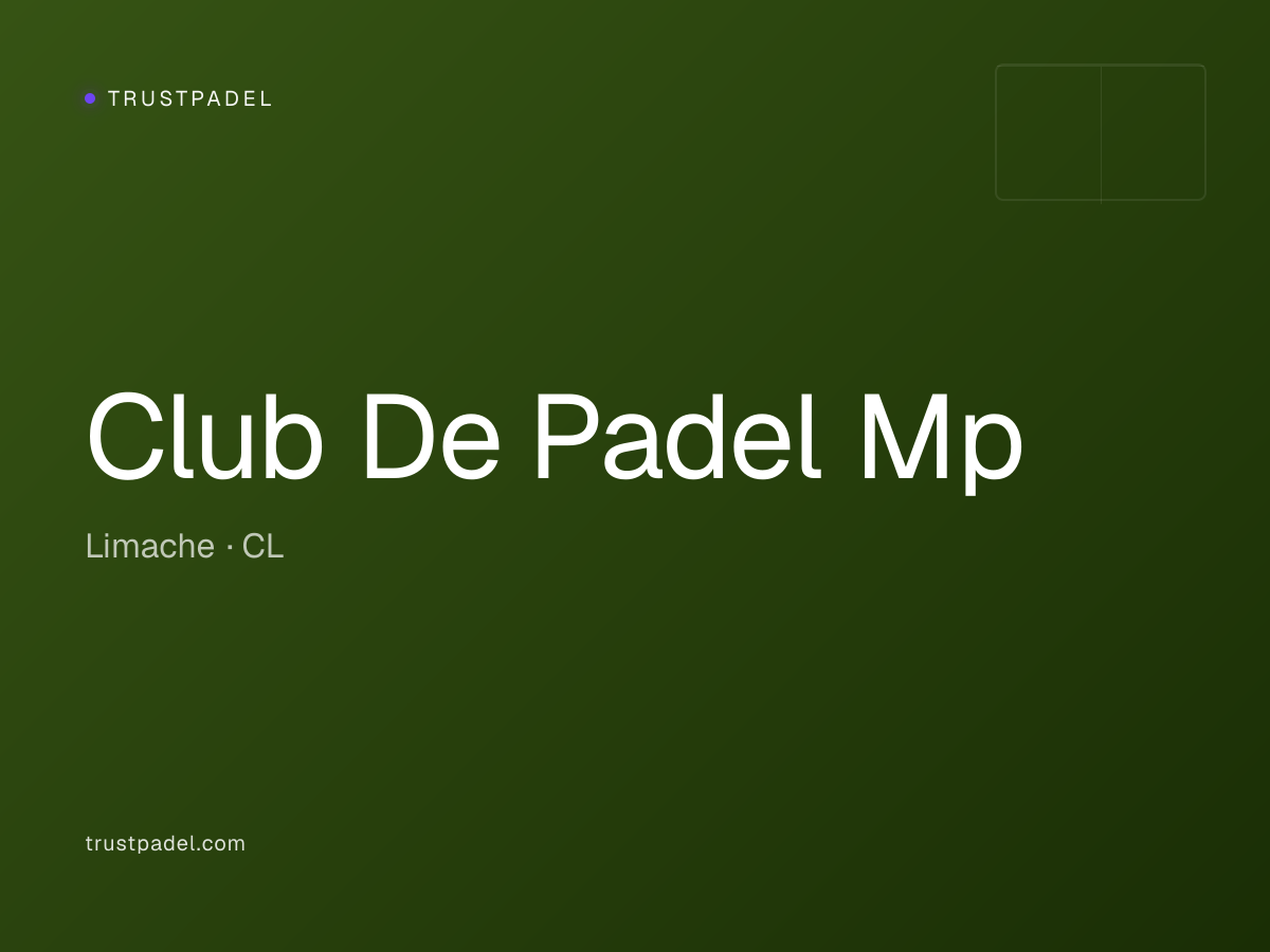 Club De Padel Mp padel club