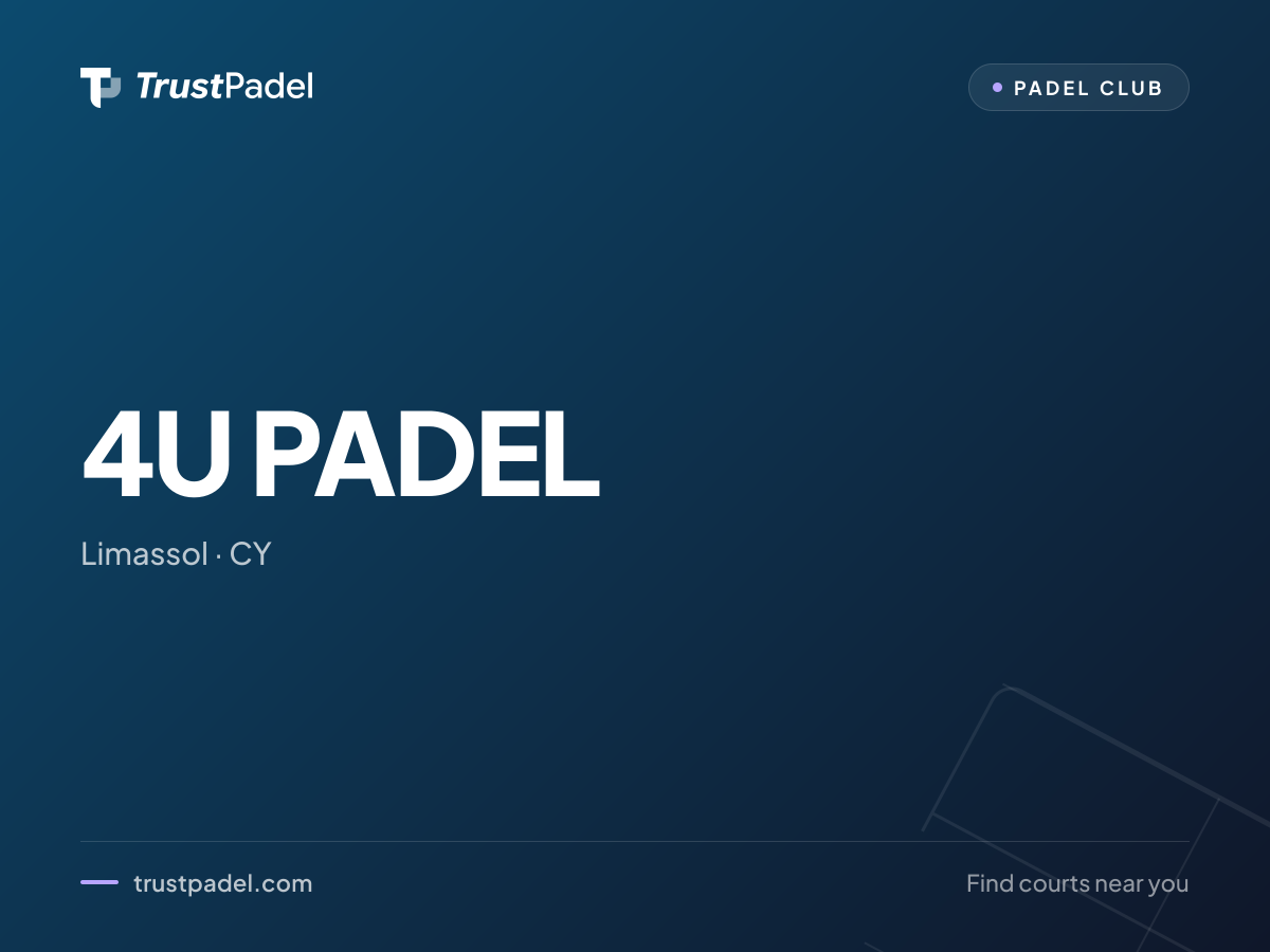 4U PADEL padel club