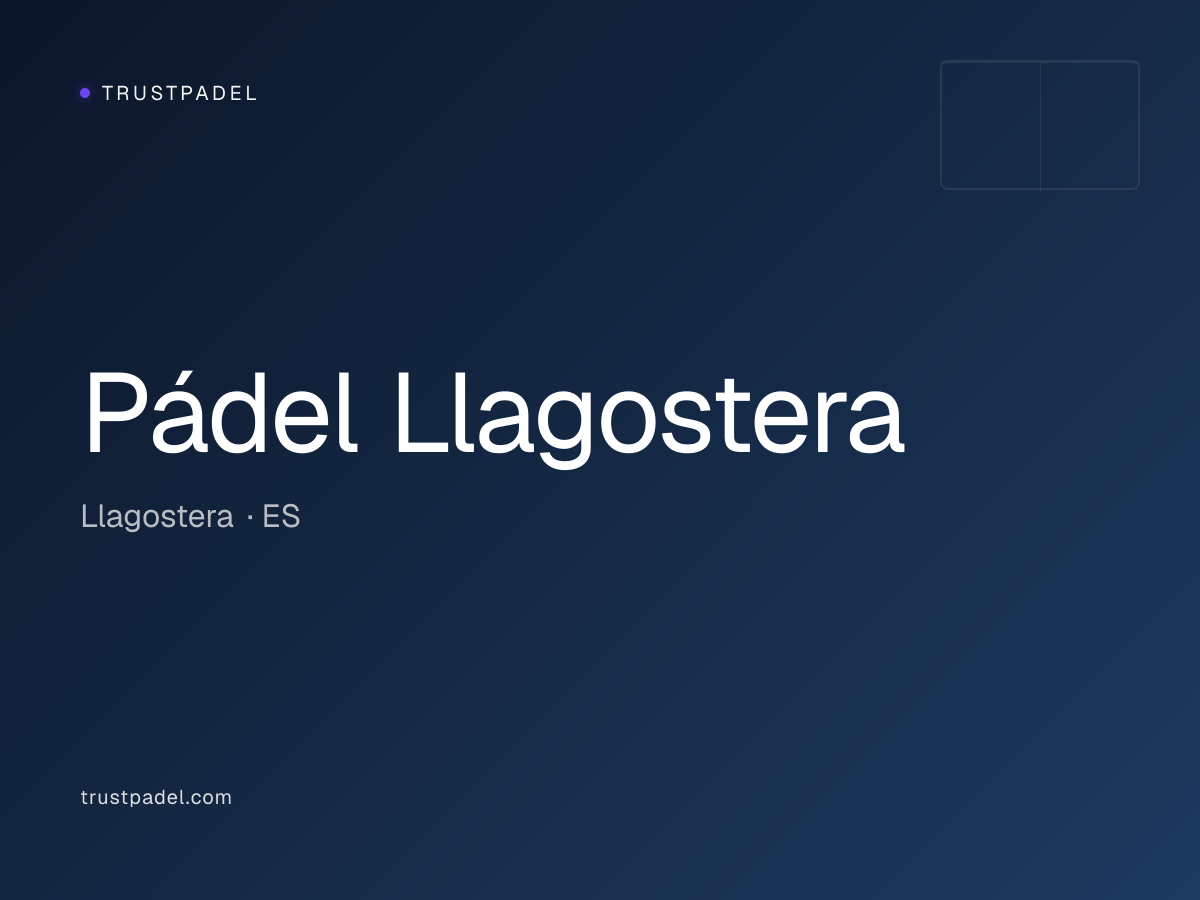 Pádel Llagostera padel club