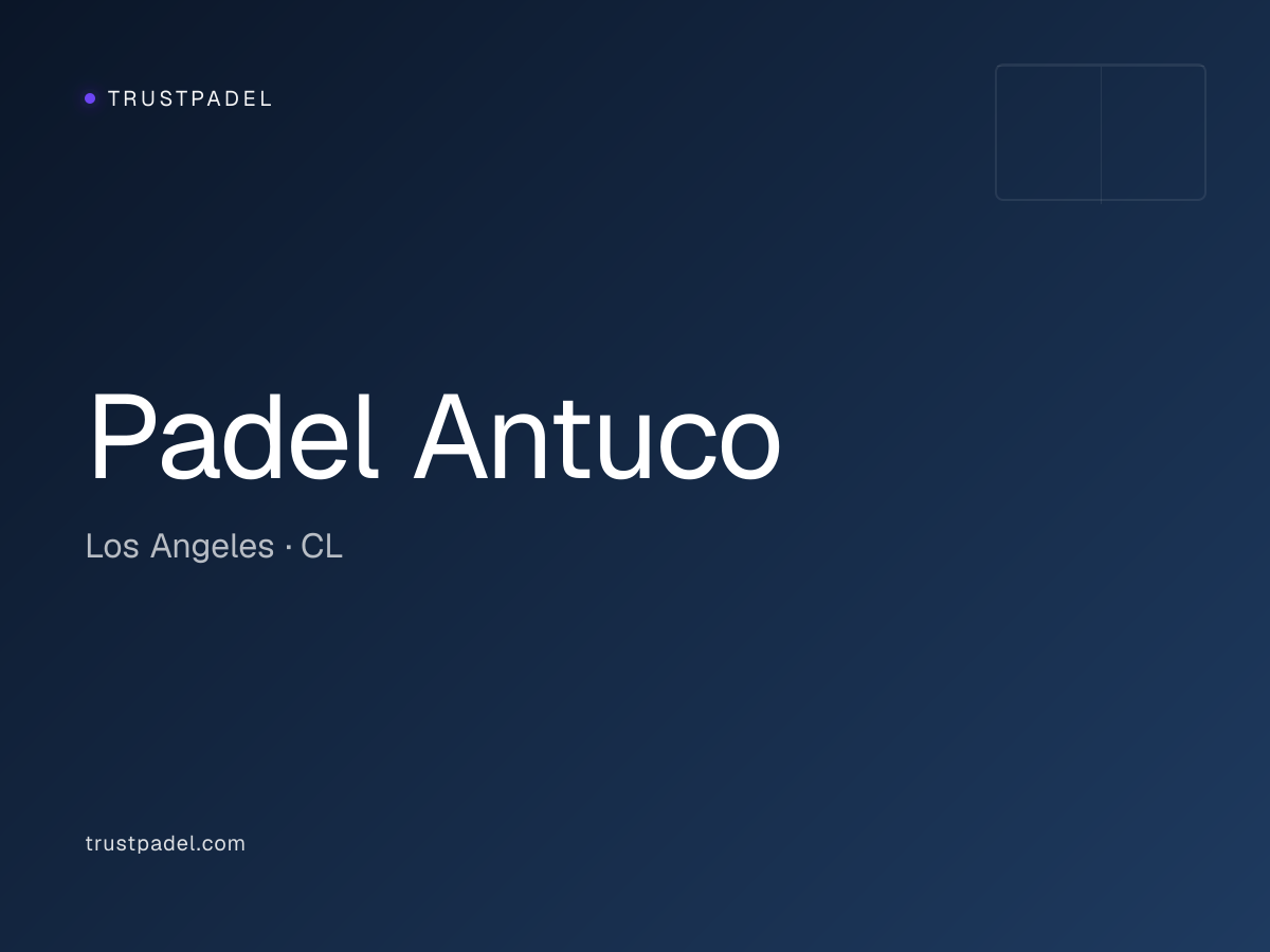 Padel Antuco padel club