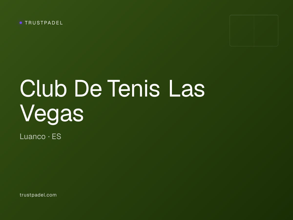 Club De Tenis Las Vegas padel club